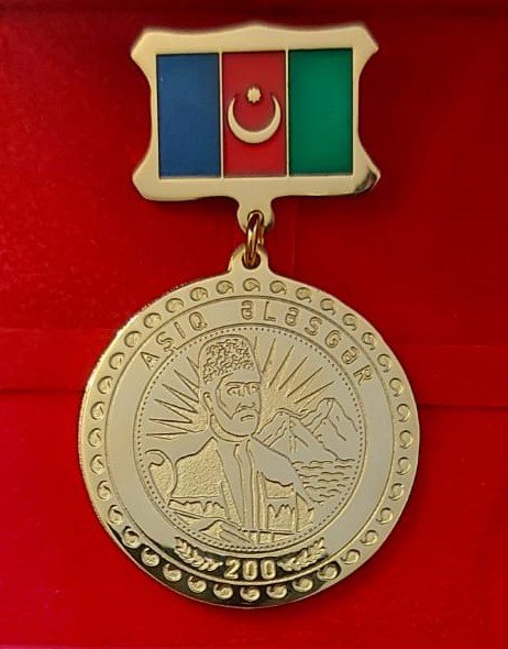 “Aşıq Ələsgər – 200” yubiley medalı